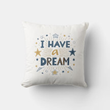 I Have a Dream Starburst Typography Art