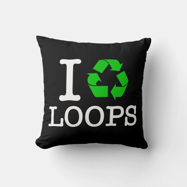 Almofada I Loops de Reciclar (Frente)