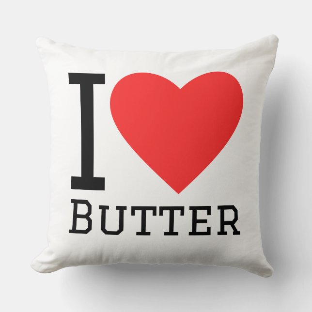 Almofada I love butter (Frente)