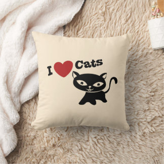 Almofada I love cats