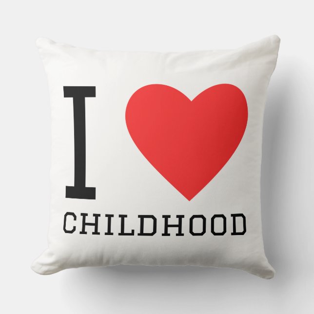 Almofada I love childhood (Frente)