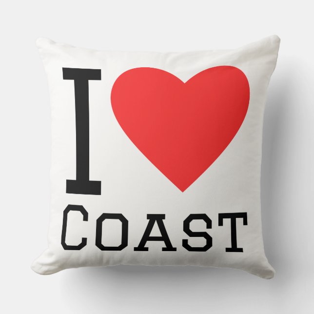Almofada I love coast (Frente)