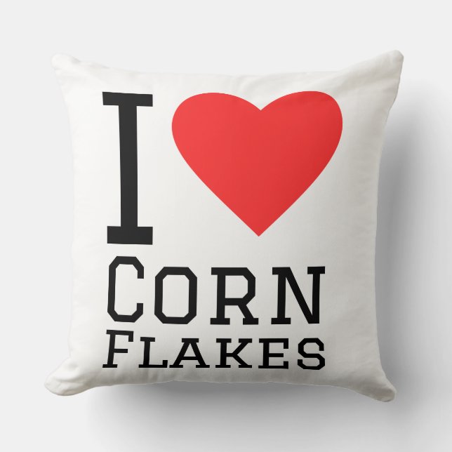Almofada I love corn flakes (Frente)