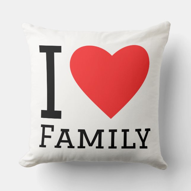 Almofada I love family (Frente)