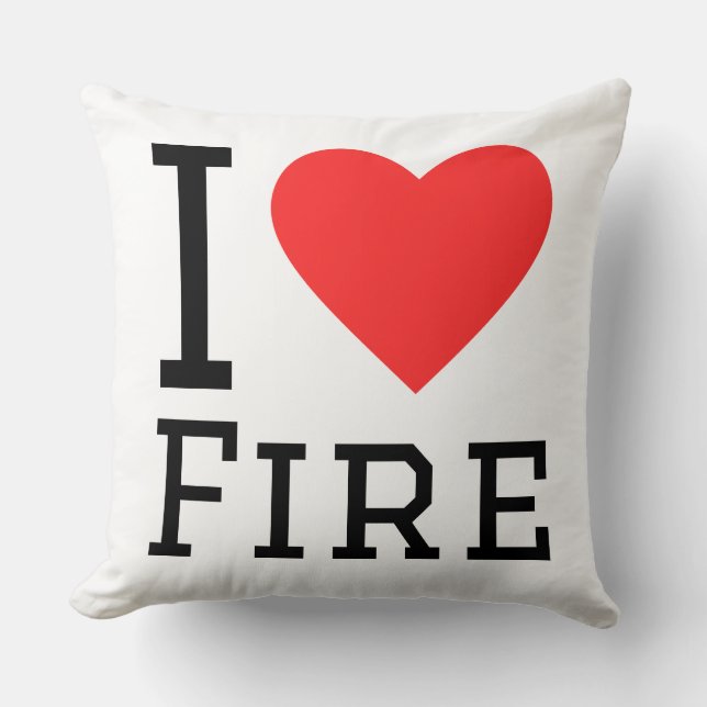 Almofada I love fire (Frente)