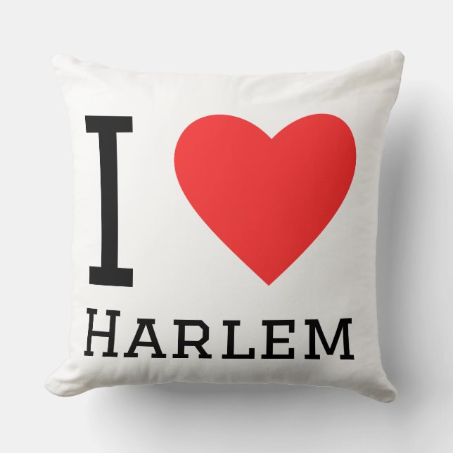 Almofada I love Harlem  (Frente)