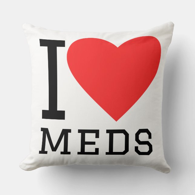 Almofada I love meds (Frente)