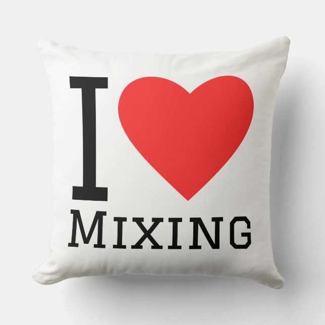 Almofada I love mixing (Frente)