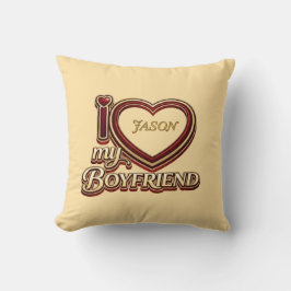Almofada I Love My Boyfriend Custom