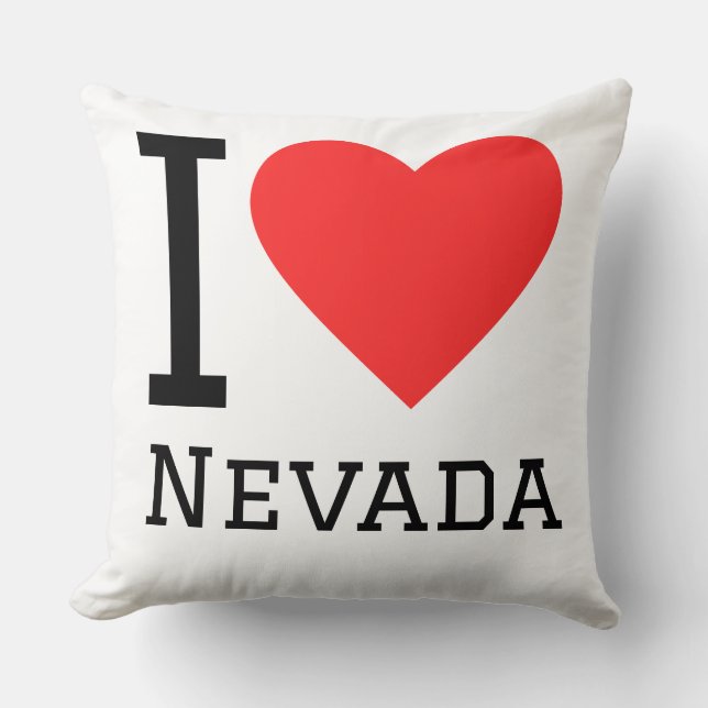 Almofada I love nevada (Frente)