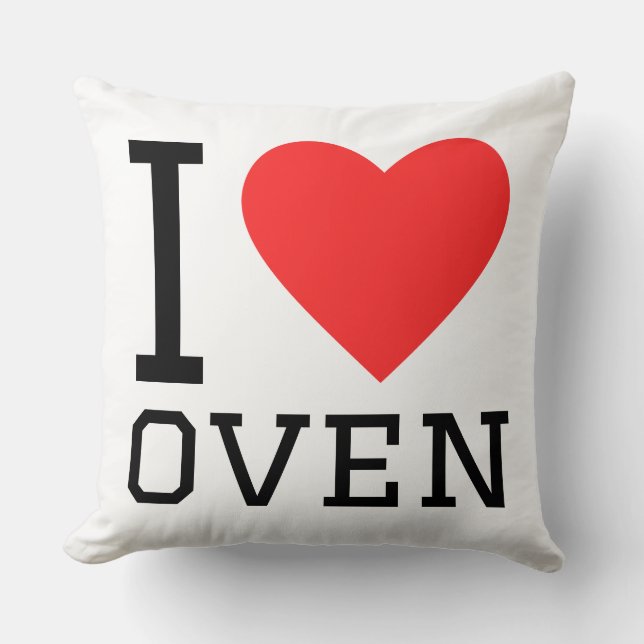 Almofada I love oven (Frente)