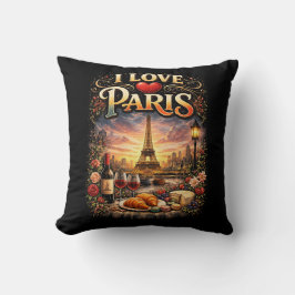 Almofada I Love Paris