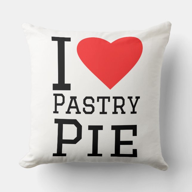 Almofada I love pastry pie (Frente)