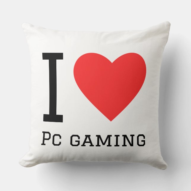 Almofada I love pc gaming (Frente)