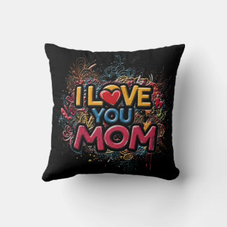 Almofada I Love You Mom / Te Amo Mamá Cojín