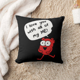 Almofada I Love You With All My Me – Cute Valentine