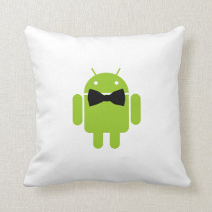 Almofada Ícone formal do robô do Android do laço