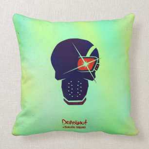 Almofada Ícone principal do pelotão   Deadshot do suicíd