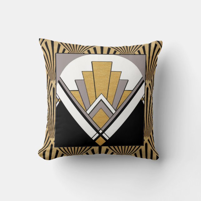 Almofada Iconic Art Deco Cushion. (Frente)
