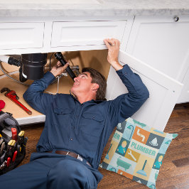 Almofada Iconic do Plumber Profissional Projetado