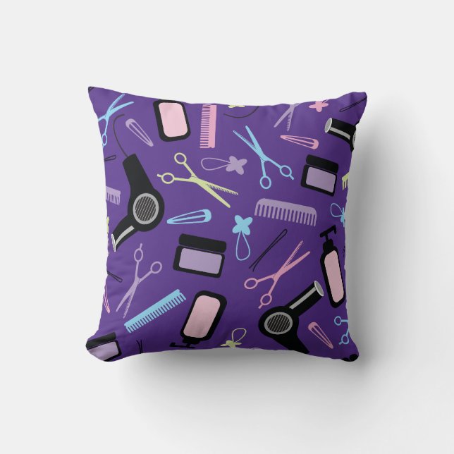 Almofada Ideia do presente do cabeleireiro (Frente)