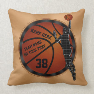 Almofada Ideias da Noite do Mais velho de Basquete Personal