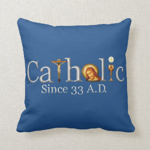 Almofada Igreja Católica desde Travesseiro decorativo de S
