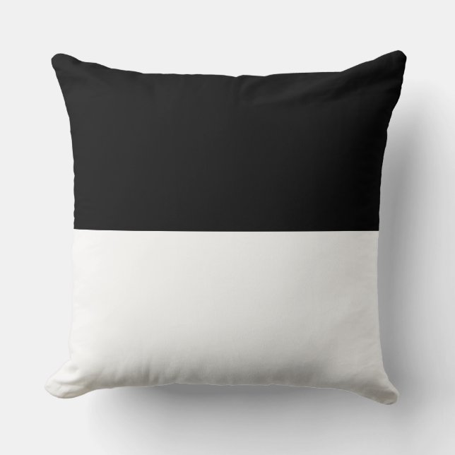 Almofada Igualdade a preto e branco (Frente)