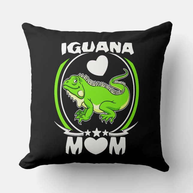 Almofada Iguana ama mamãe (Frente)