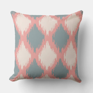 Almofada Ikat Series Pink Duas Cores
