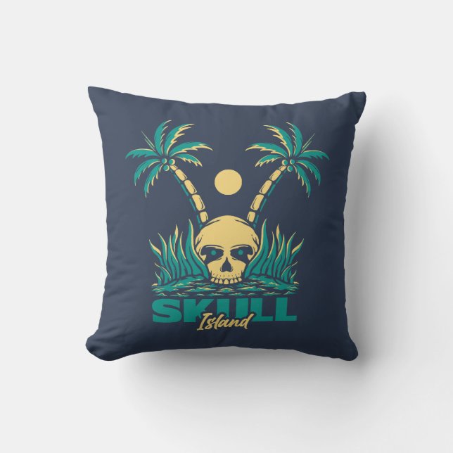 Almofada Ilha Skull (Frente)