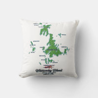 Ilhas Whitsunday Austrália mapa pôster