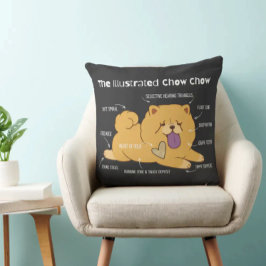 Almofada ILLUSTRATED CHOW  2 sizes