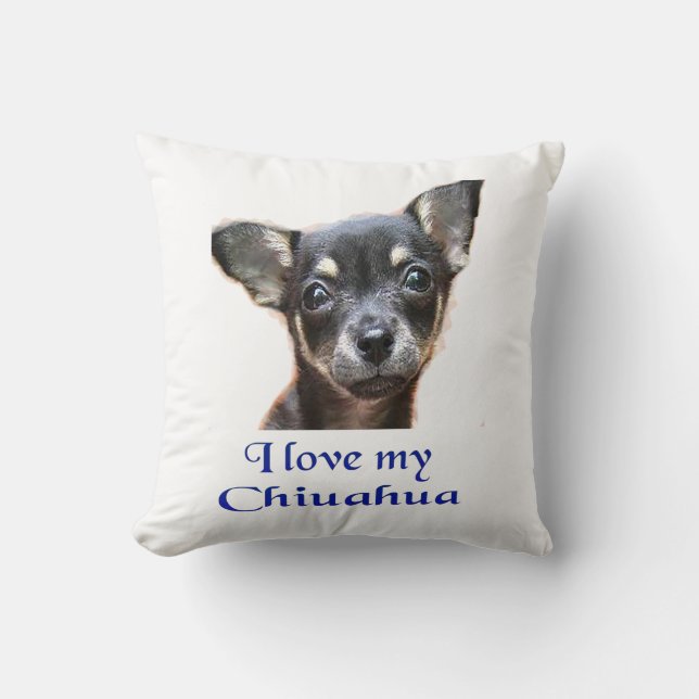 Almofada Ilovemychiwawatee (Frente)