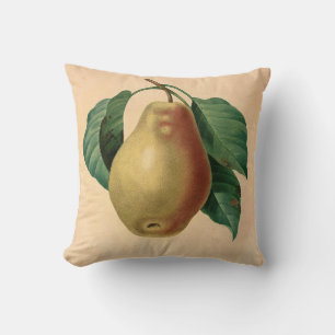 Almofada Ilustração Botânica Pear P.J. Redouté