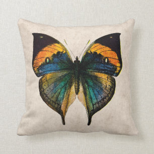 Almofada Ilustração da borboleta do vintage - borboletas