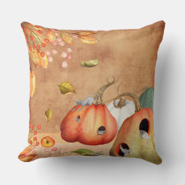 Almofada Ilustração de Ação de Graças de Rato