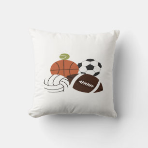 Almofada ilustração de bola esportiva