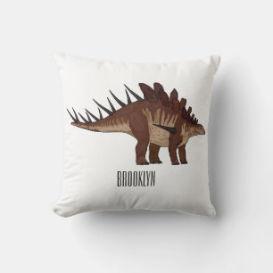 Almofada Ilustração de desenho animado de Kentrosaurus