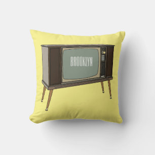 Almofada Ilustração de desenho animado de televisão