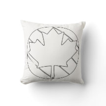 Ilustração de desenho de linha de maple Leaf canad