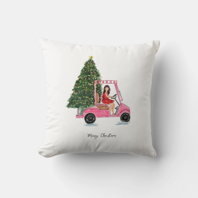 Almofada Ilustração de Natal (Frente)