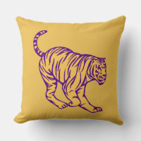 Ilustração de Tigre de Gato Selvagem de Stripes Ro
