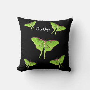 Almofada Ilustração do desenho animado de Luna Moth