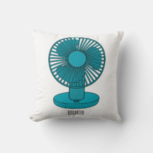 Almofada Ilustração do desenho do ventilador