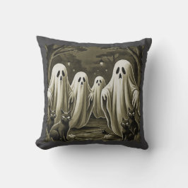 Almofada Ilustração noturna assombrada