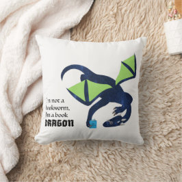 Almofada I'm a book dragon