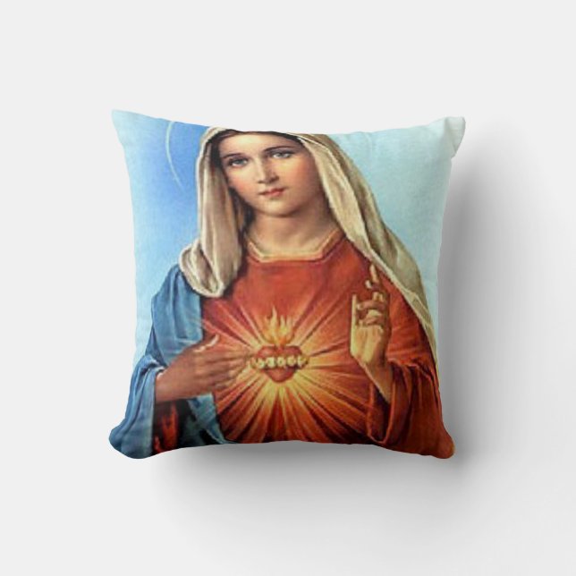 Almofada Imaculado Coração de Maria (Frente)