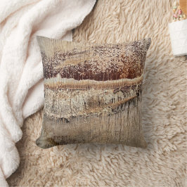 Almofada Imagem de Foto de Fechamento de Textura de Tronco