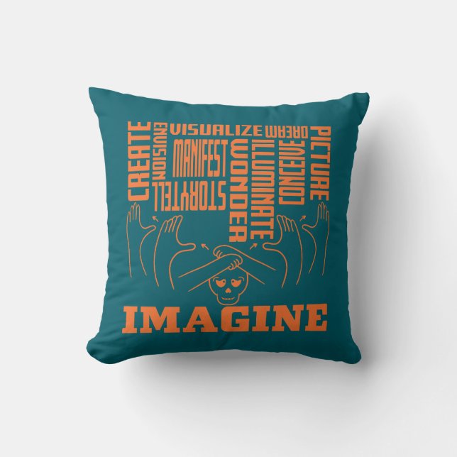 Almofada Imagine - Design ASL (Frente)